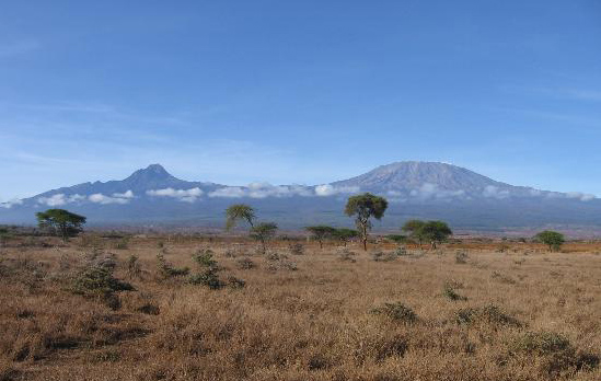 The Tanzanian scenery.